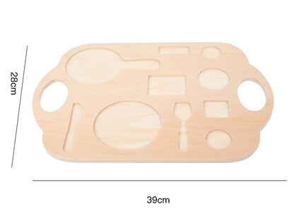 Wooden Play Food Set