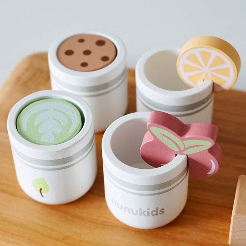 Wooden Milk Tea Play Set