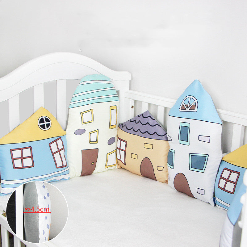 Crib Surround House and Mountain