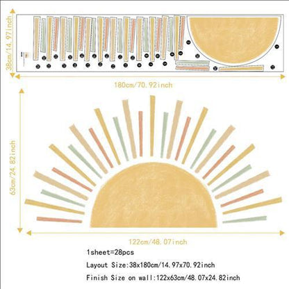 Wall Sticker - Sun