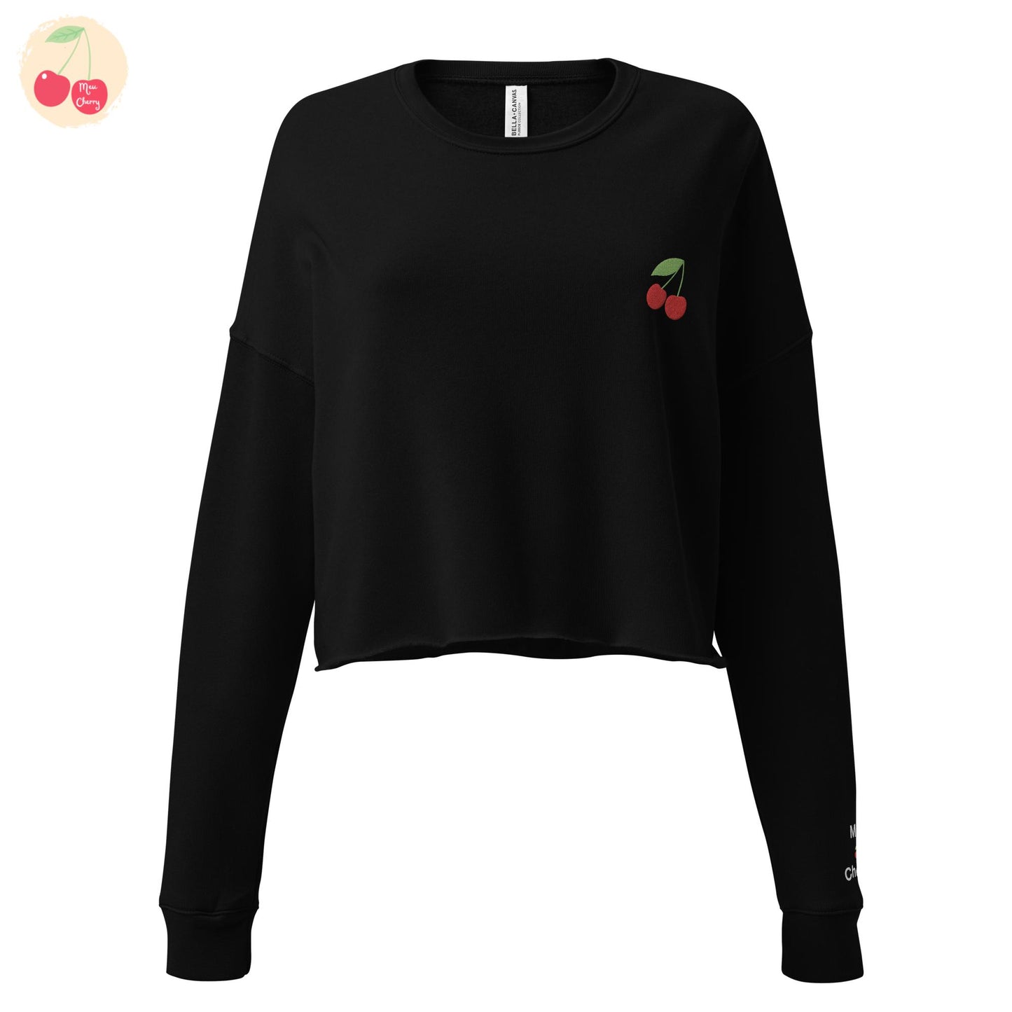 Cherry | Mum - Crop Sweatshirt